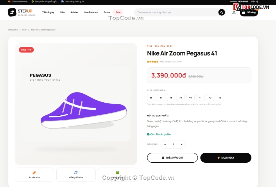 Web bán giày  MVC,Website bán hàng trực tuyến,bán